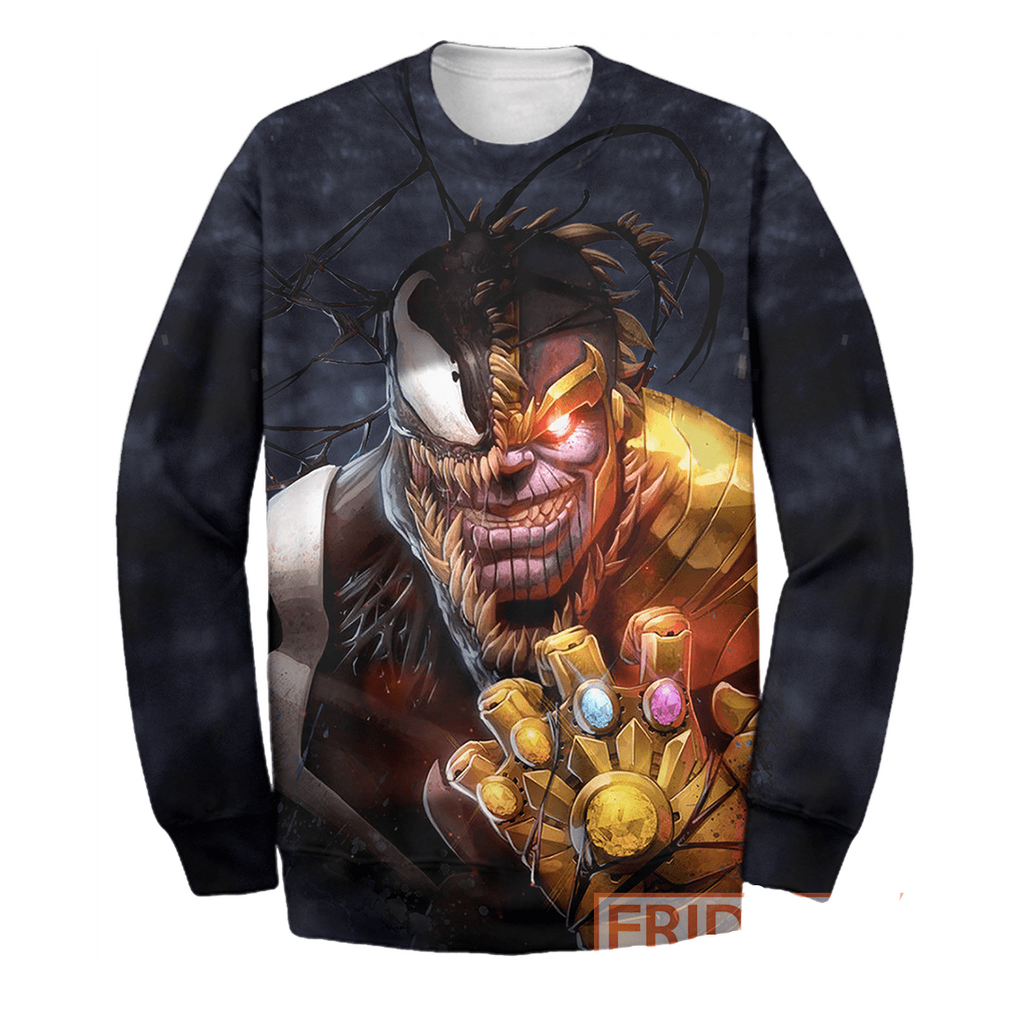  MV Hoodie Venom Thanos Hoodie Tshirt Venom T-shirt Venom MV Shirt Sweater Tank 