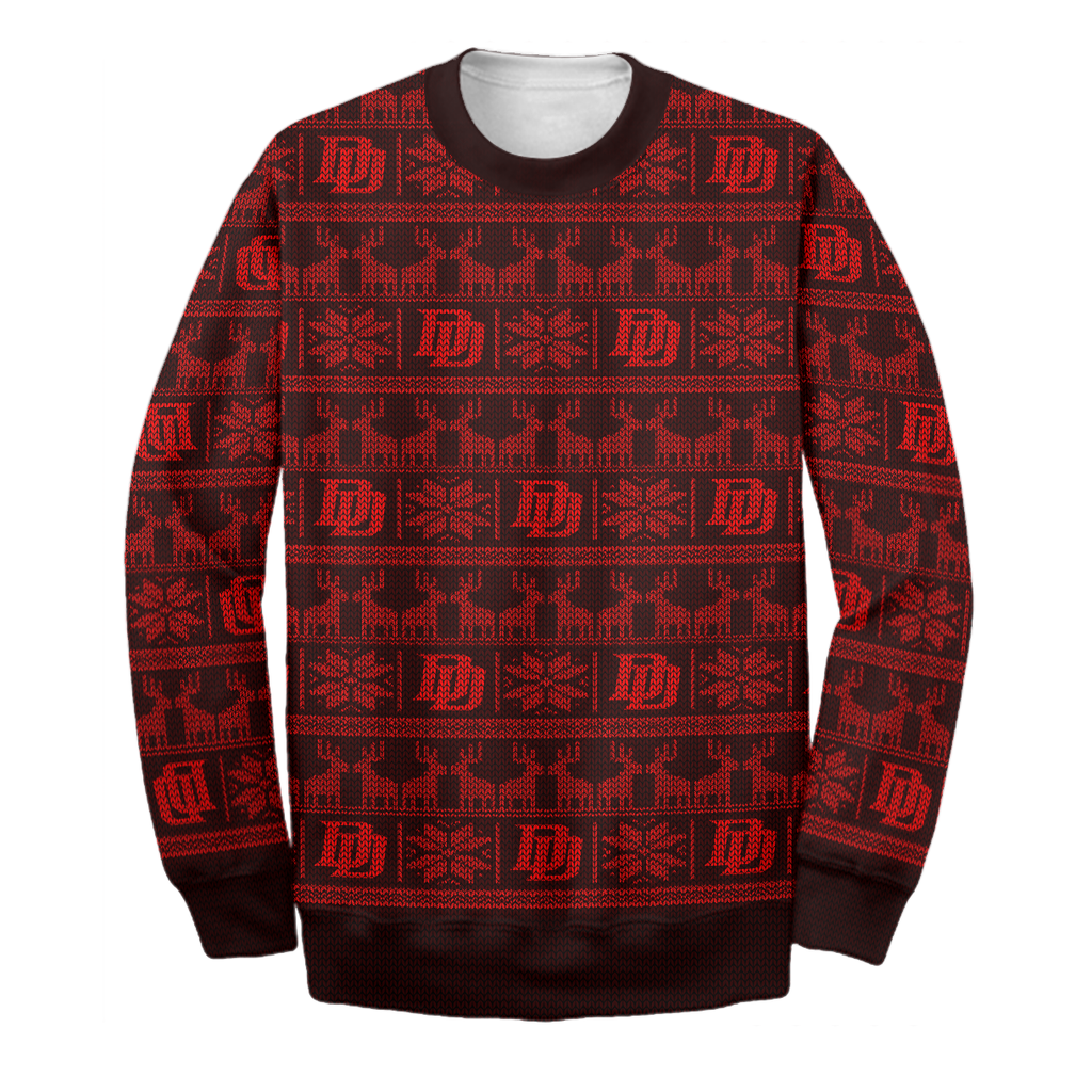  DD Sweater DD Ugly Long Sleeve Printing DD Sweatshirt 