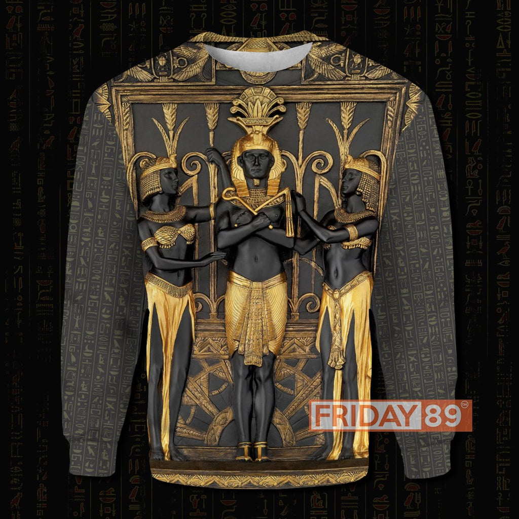 Gifury Egypt T-shirt Ancient Egypt Pharaoh 3D Print T-shirt Egypt Hoodie Sweater Apparel 2023