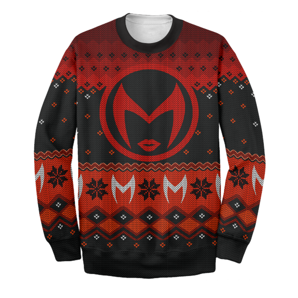  MV Sweater Star Wars Ugly Long Sleeve Christmas Printing MV Sweatshirt 