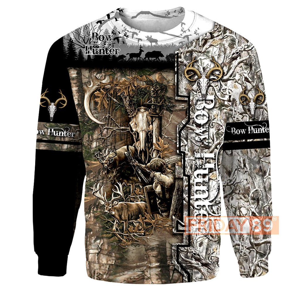 Gifury Hunting Hoodie Bow Hunter Wildlife Animals Hunting T-shirt Hunting Shirt Sweater Tank 2023