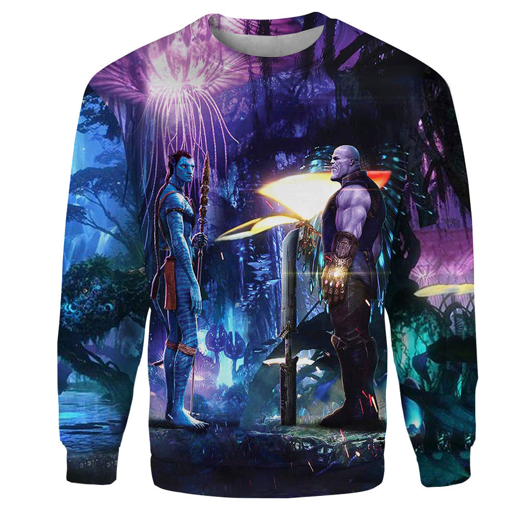 MV Thanos Hoodie Thanos & Avatar 3D Print T-shirt MV Thanos Hoodie Sweater Tank 2023