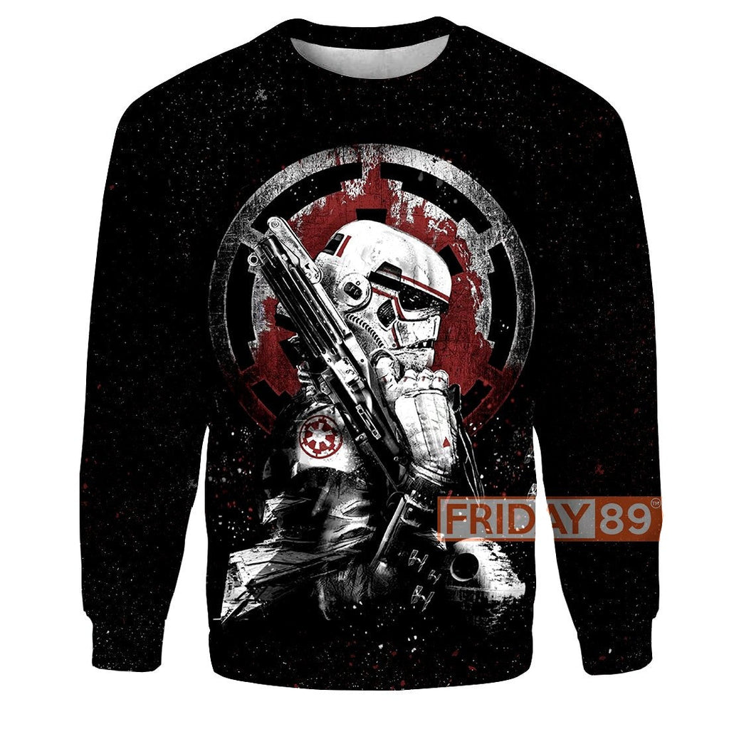  SW T-shirt SW Stormtrooper All Over Print T-shirt High Quality SW Hoodie Sweater Tank 2023