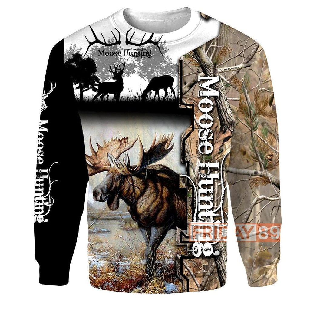 Gifury Hunting Hoodie Moose Hunting T-shirt Hunting Shirt Sweater Tank 2023