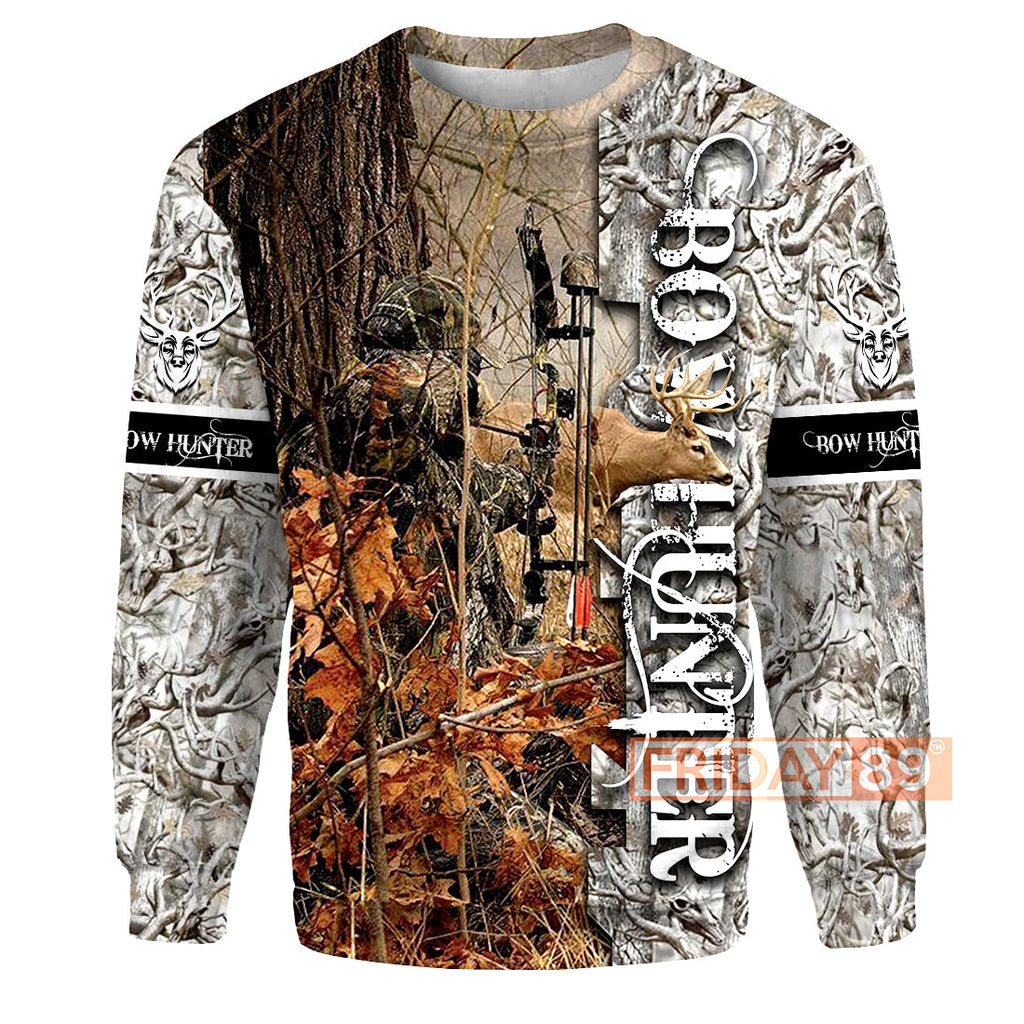 Gifury Hunting Hoodie Bow Hunter - Deer Hunting 3D Print T-shirt Hunting Shirt Sweater Tank 2023