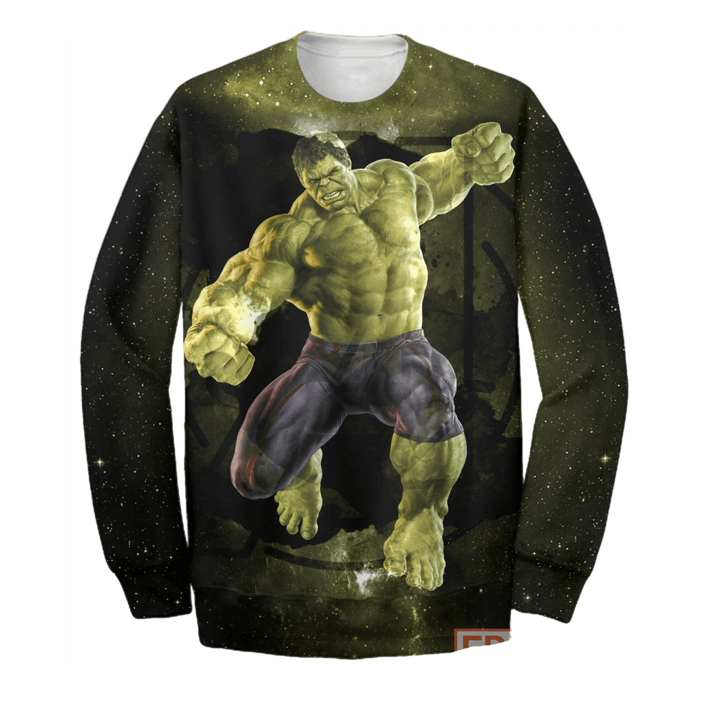  MV Hulk Hoodie The Incredible H Galaxy T-shirt Amazing MV Hulk Shirt Sweater Tank 2024