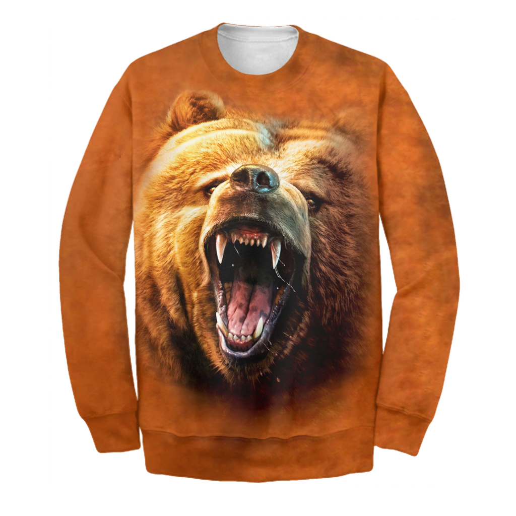 Gifury Bear Hoodie Loving The Bear 3D Print T-shirt Bear Shirt Sweater Tank 2024