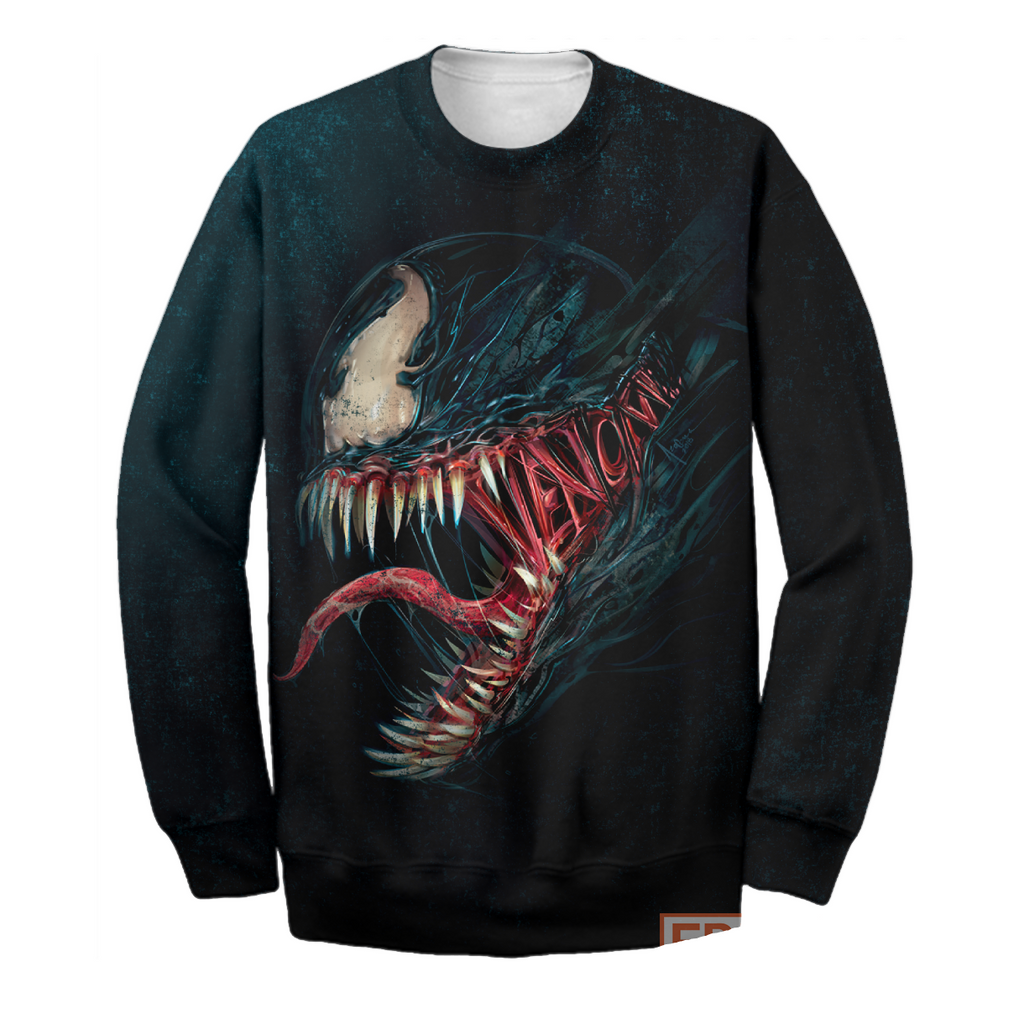  Venom Hoodie Max Red & Blue Venom T-shirt MV Venom Shirt Sweater Tank 2024