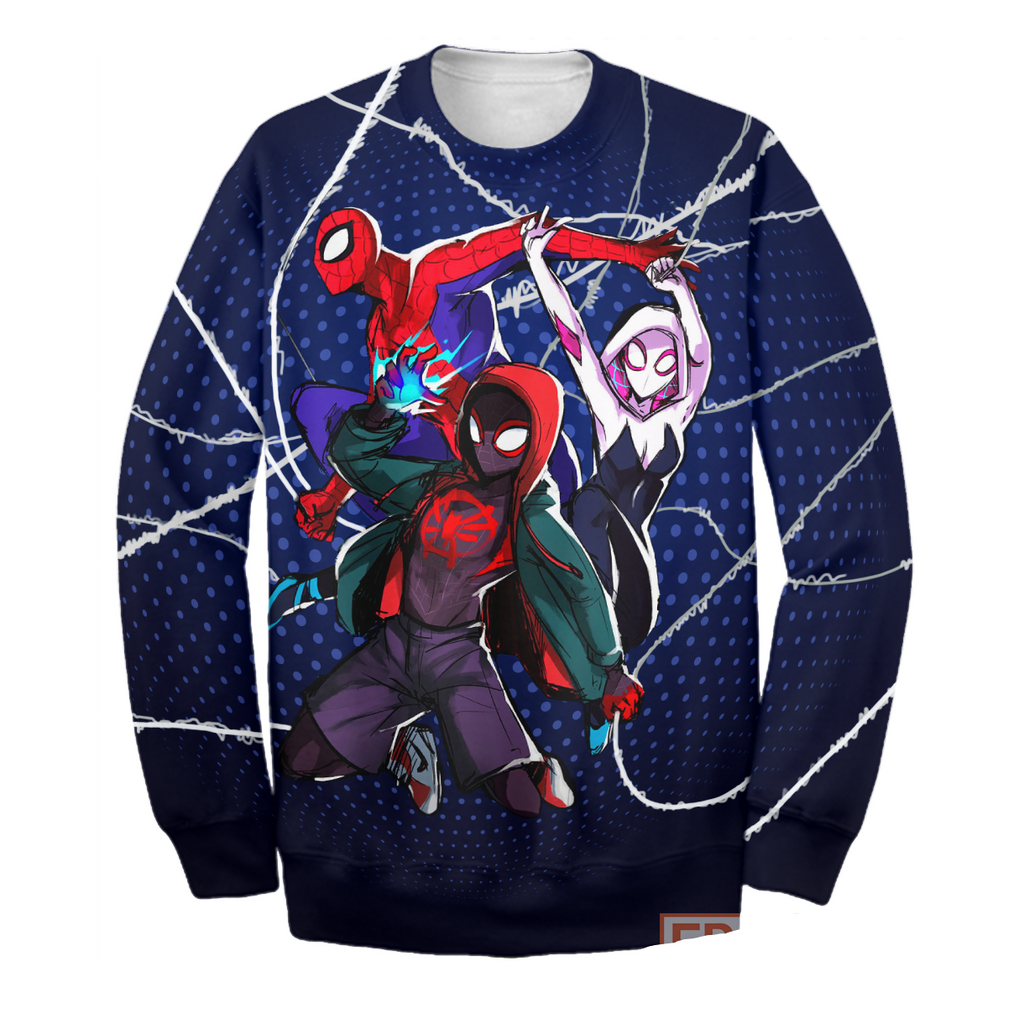  MV Spiderman Hoodie Spider Man New Universe 3D Print T-shirt MV Spiderman Shirt Sweater Tank 2024