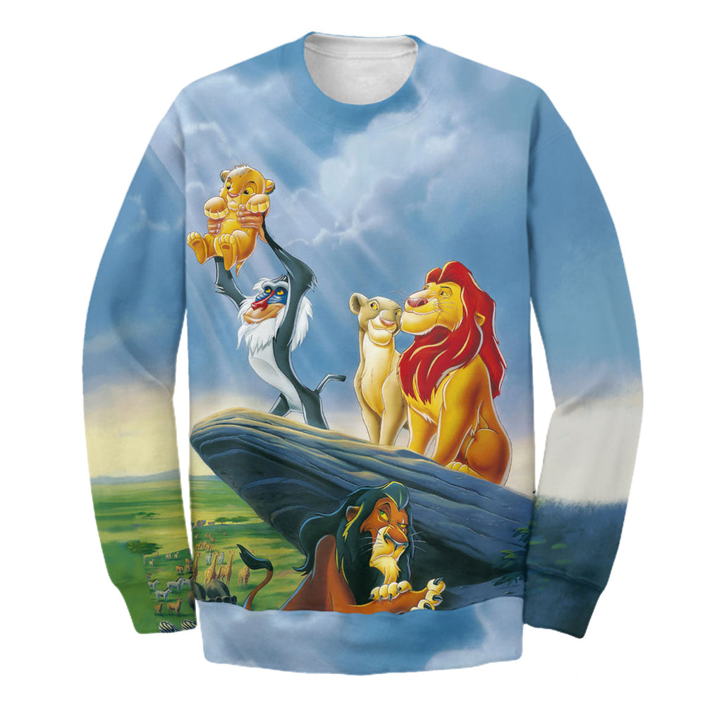 LK Hoodie The Lion King 3D Print T-shirt Awesome DN Shirt Sweater Tank