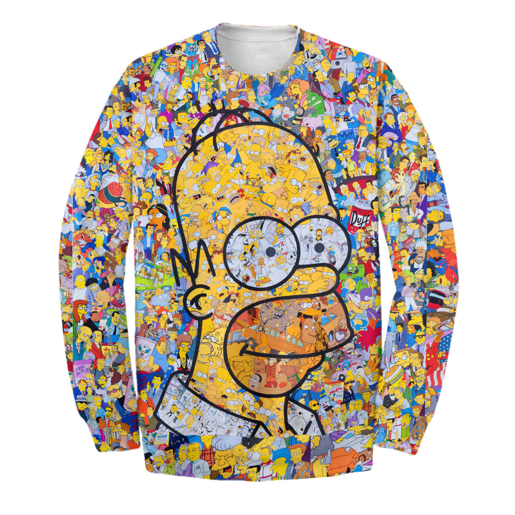  The Simpsons Hoodie The Simpsons Art 3D Print T-shirt Awesome The Simpsons Shirt Sweater Tank 2024