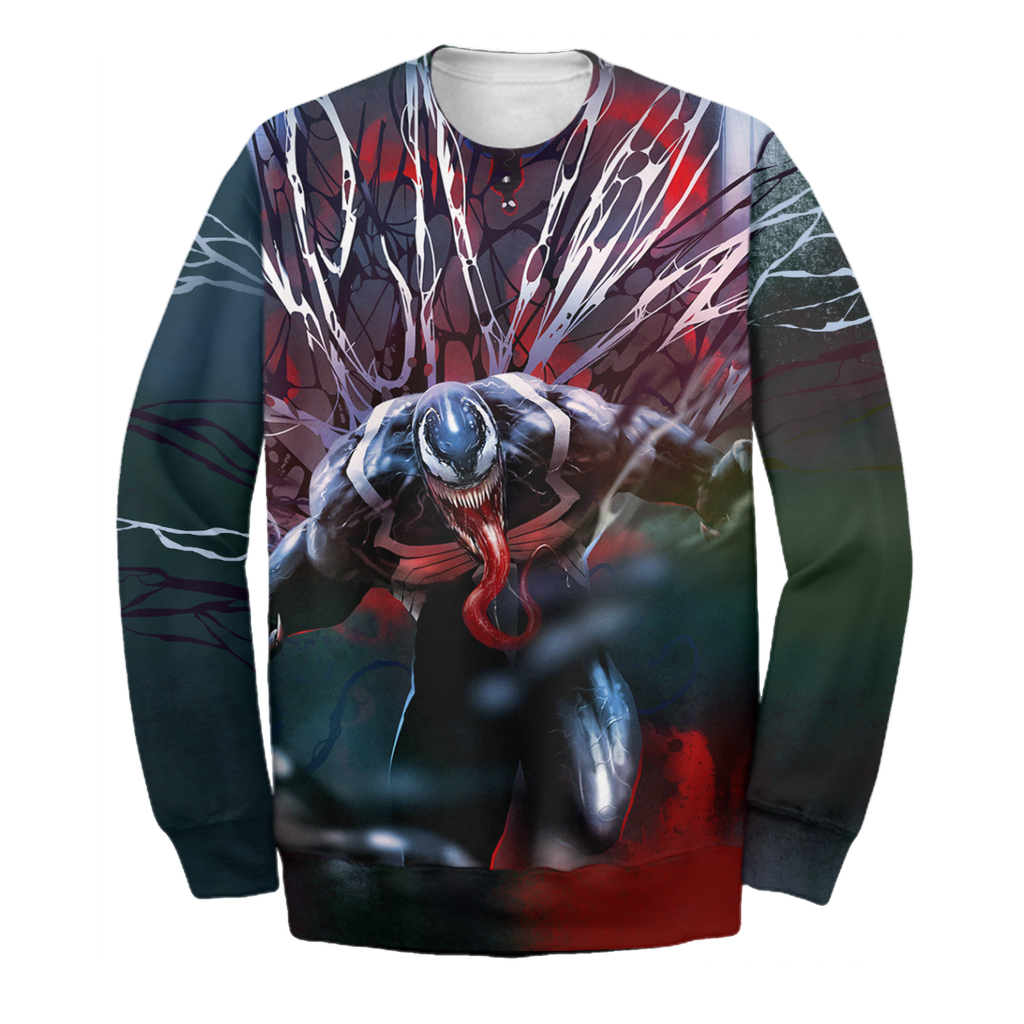  Venom MV Hoodie The Power Venom 3D Print T-shirt MV Venom Shirt Sweater Tank 2024