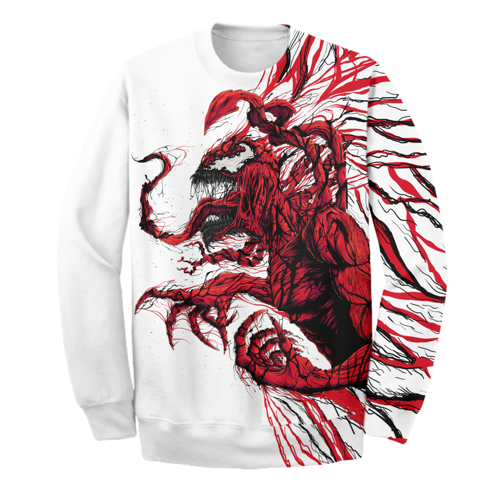  Carnage Venom Shirt Venom Carnage Tee Red White Hoodie MV Venom Hoodie Sweater Tank 2024