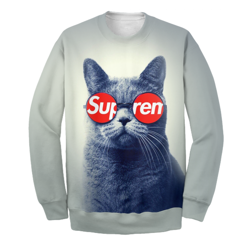 Gifury Cat Hoodie Cat Supreme 3D Print T-shirt Cat Shirt Sweater Tank 2024