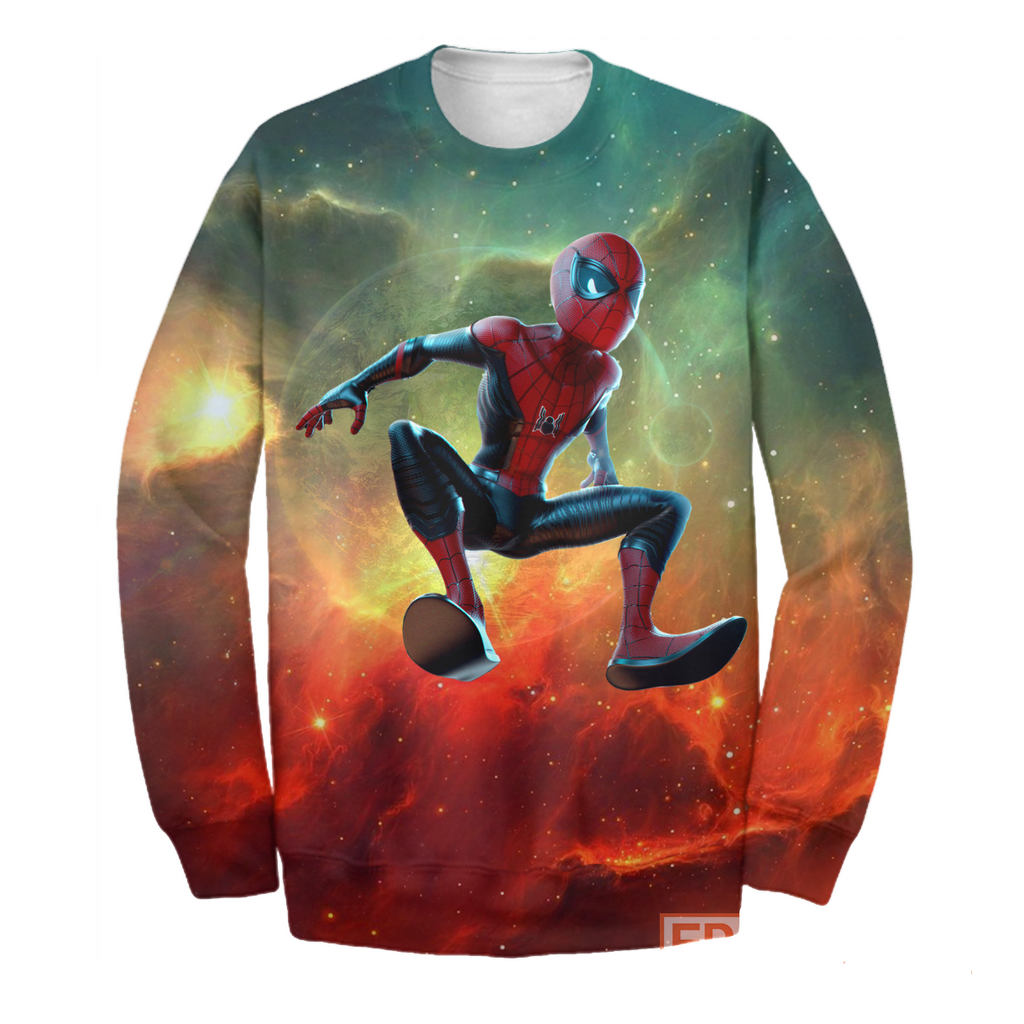  Spider Man Hoodie Jumping Spider Man T-shirt MV Spider Man Shirt Sweater Tank 2024