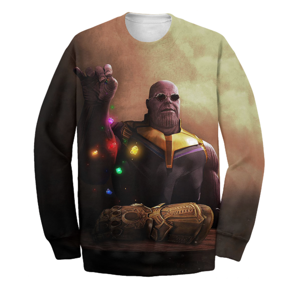  MV Thanos Hoodie ThaBae Infinity Stones T-shirt Amazing MV Thanos Shirt Sweater Tank 