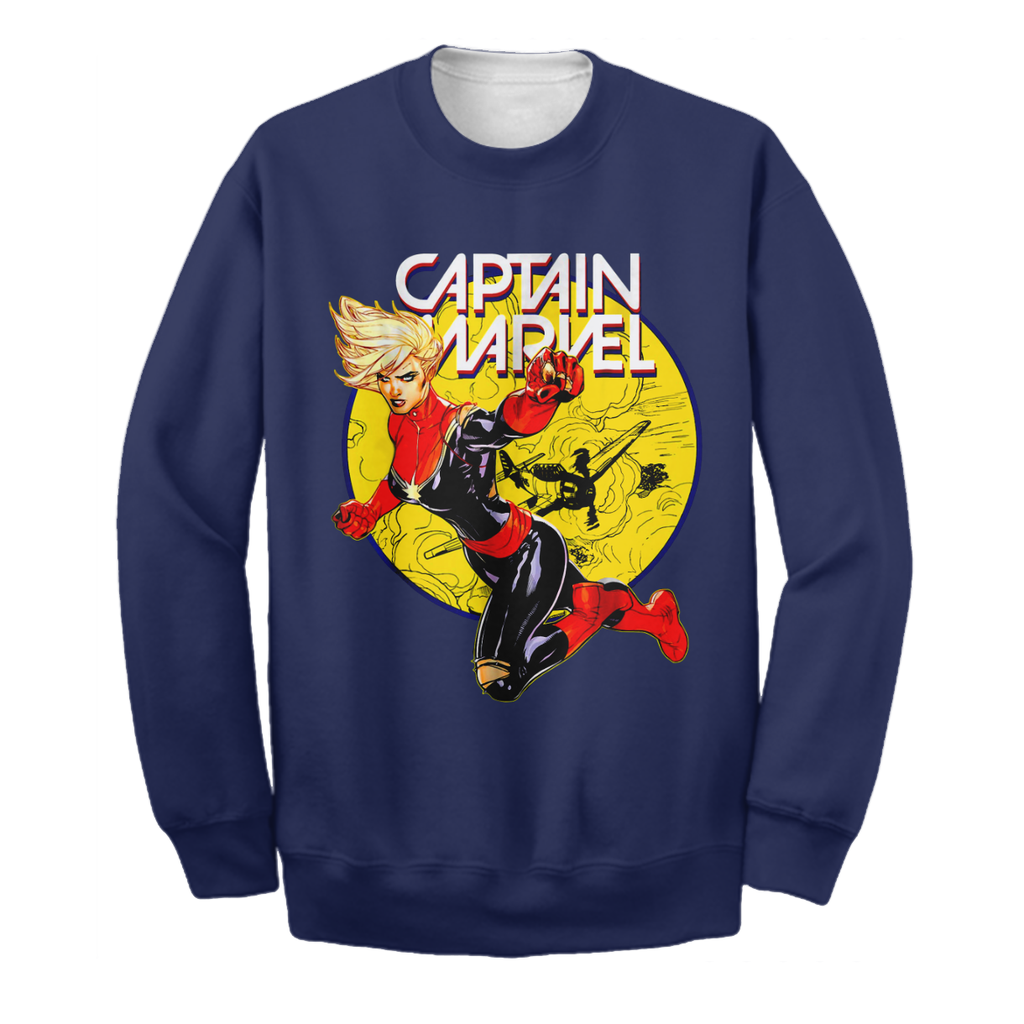  MV Hoodie Captain Marvel 3D Print Shirt Limited Edition T-shirt MV Shirt Sweater Tank 2024