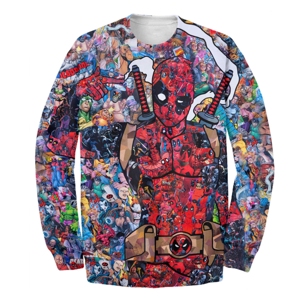  MV Hoodie Dead Pool Art 3D Print T-shirt Awesome Dead Pool MV Shirt Sweater Tank 2024