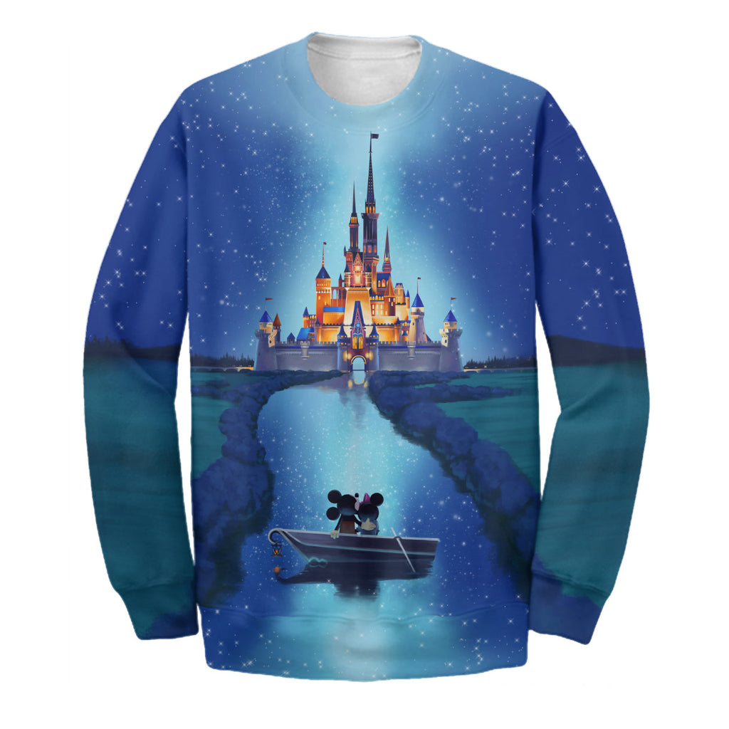 DN T-shirt DN Land Castle 3D Print T-shirt Amazing DN Hoodie Sweater Tank