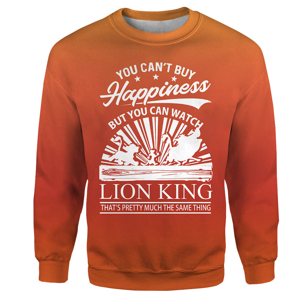 LK T-shirt You Can't Buy Happiness You Can Watch LK T-shirt DN Hoodie Sweater Tank