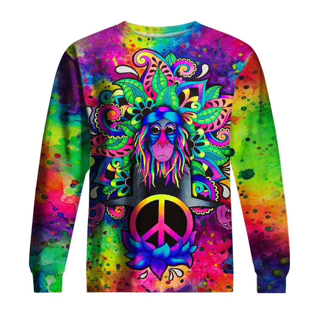 LK T-shirt New Rafiki Peace Symbol T-shirt Awesome DN Hoodie Sweater Tank