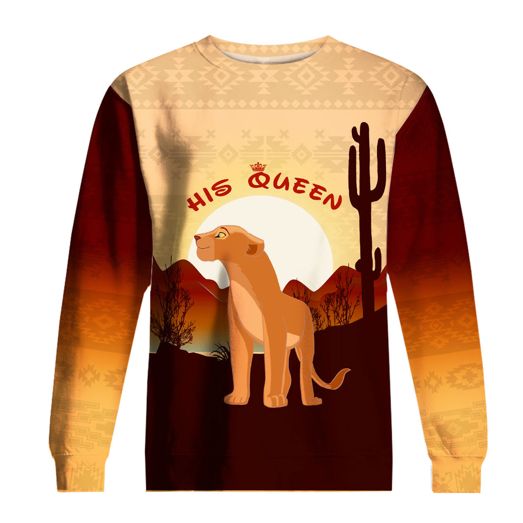LK T-shirt His Queen Nala Hakuna Matata T-shirt DN Couple Hoodie Sweater Tank