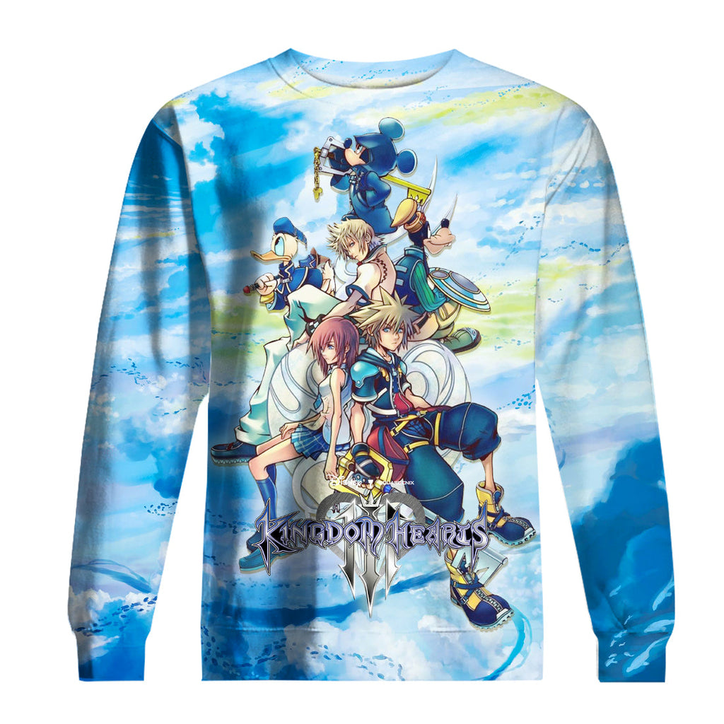  Kingdom Hearts Hoodie New Kingdom Hearts T-shirt Kingdom Hearts Hoodie Sweater Tank 