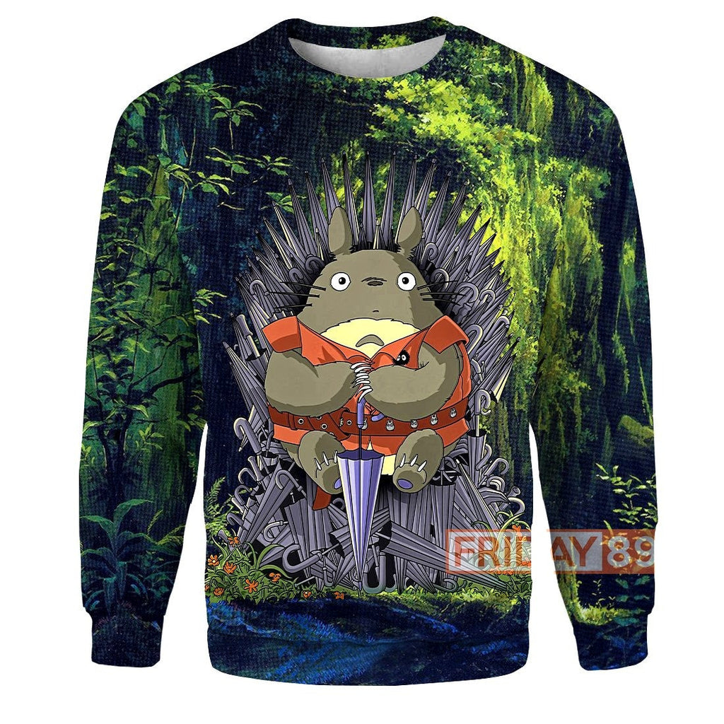  S.Ghibli Hoodie S.Ghibli Totoro GOT 3D Print T-shirt Cute High Quality  S.Ghibli Totoro Hoodie Sweater Tank