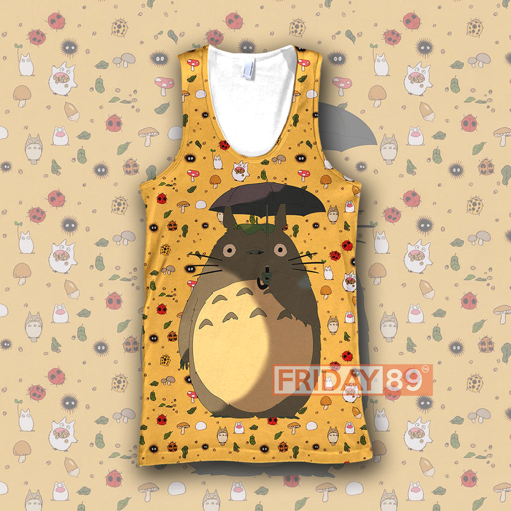  S.Ghibli T-shirt Adorable Totoro SS.Ghibli Chibi Pattern 3D PRINT T-shirt Awesome High Quality S.Ghibli Hoodie Sweater Tank 