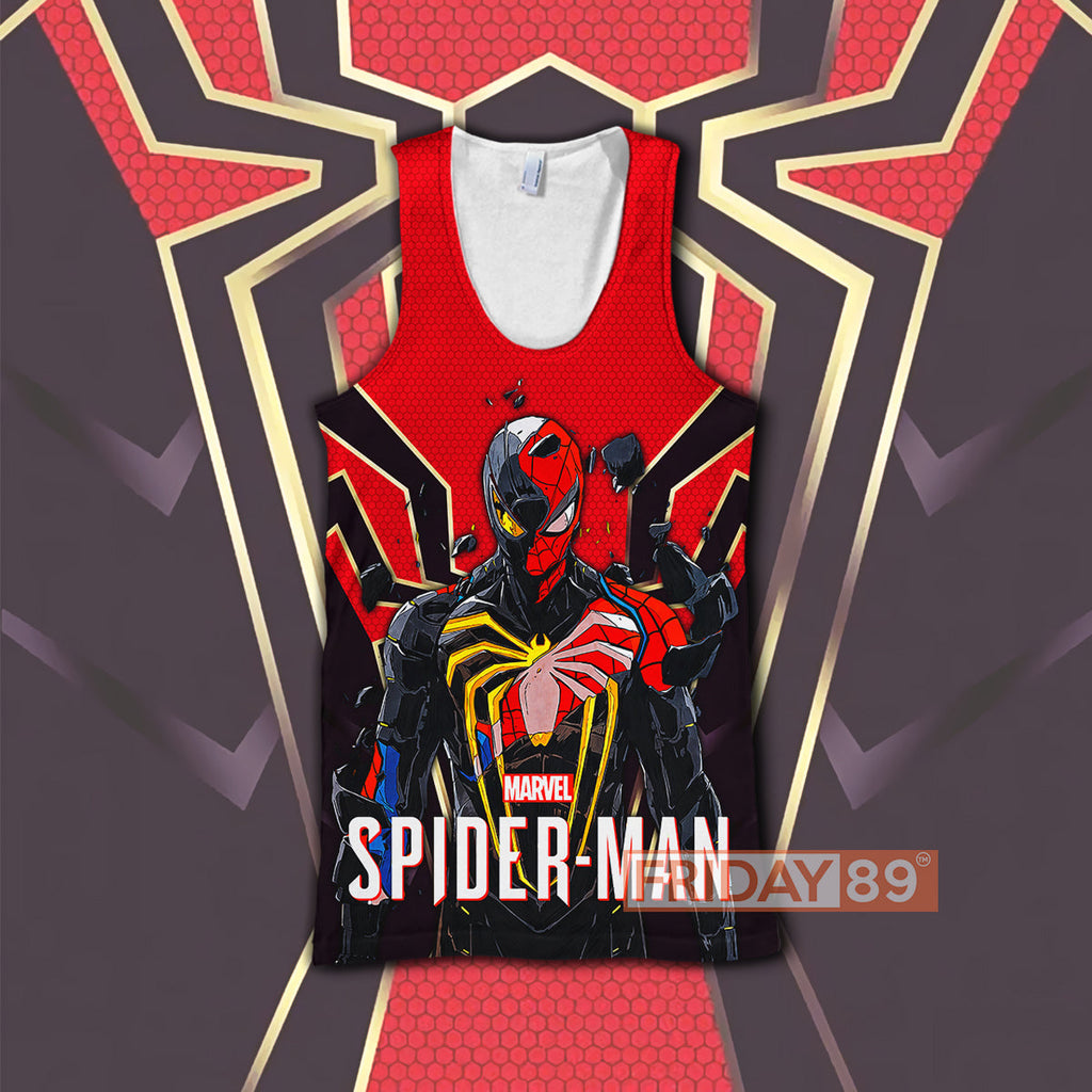  MV SM HOODIE SM SPIDER RED IN BLACK 3D PRINT HOODIE COOL HIGH QUALITY MV SM SHIRT SWEATER TANK 2024