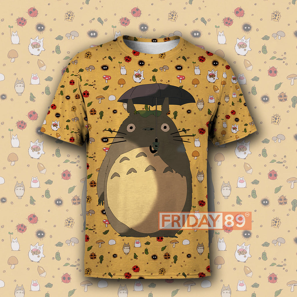  S.Ghibli T-shirt Adorable Totoro SS.Ghibli Chibi Pattern 3D PRINT T-shirt Awesome High Quality S.Ghibli Hoodie Sweater Tank 