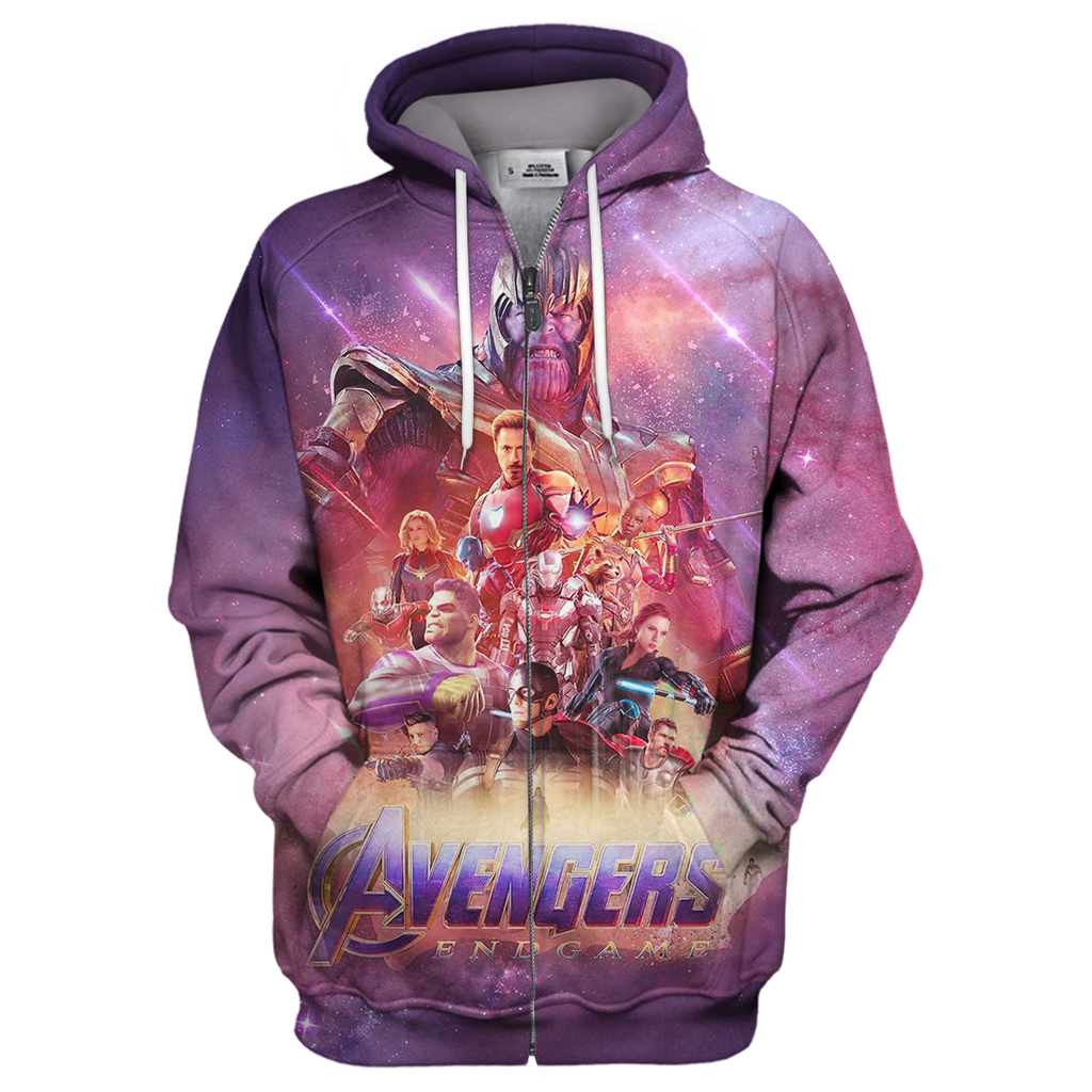  MV Hoodie Galaxy End Game 3D Print T-shirt Awesome MV Shirt Sweater Tank 2023