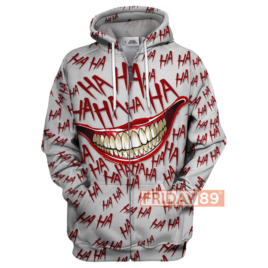  Joker Hoodie Joker Ha Ha Ha 3D Print Shirt High Quality Joker Shirt Sweater Tank