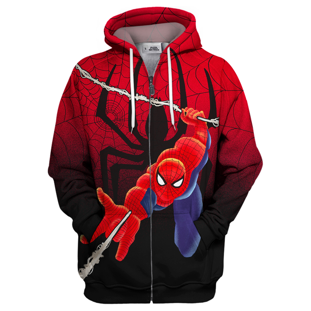  MV Hoodie Cool Spider Man 3D Print T-shirt Amazing MV Shirt Sweater Tank 2023