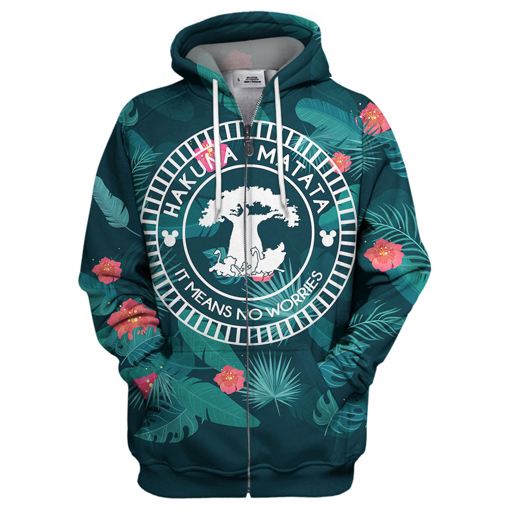  LK T-shirt Hakuna Matata 3D Print T-shirt Amazing DN Hoodie Sweater Tank