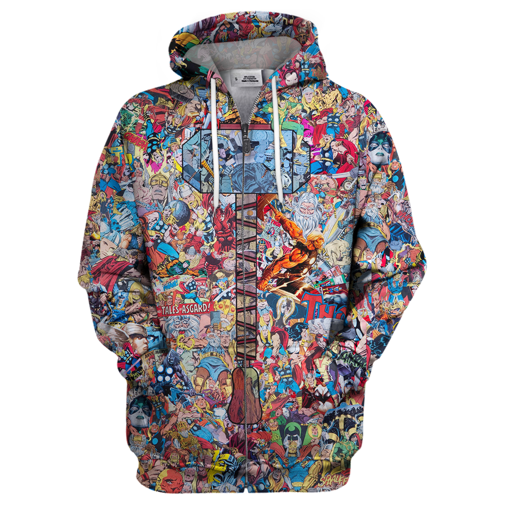 MV Thor Hoodie Thor Tales Asgard 3D Print T-shirt Amazing MV Thor Shirt Sweater Tank 2023