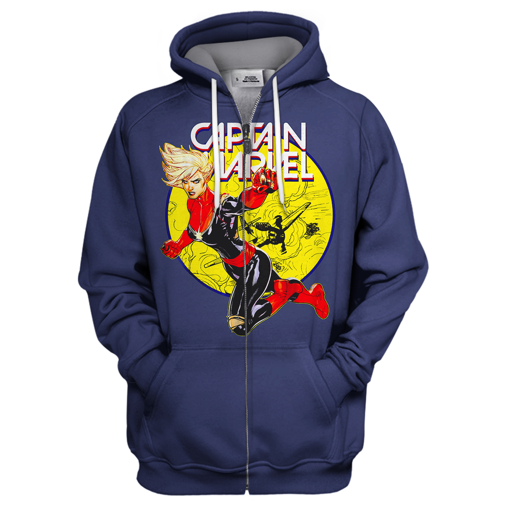  MV Hoodie Captain Marvel 3D Print Shirt Limited Edition T-shirt MV Shirt Sweater Tank 2023