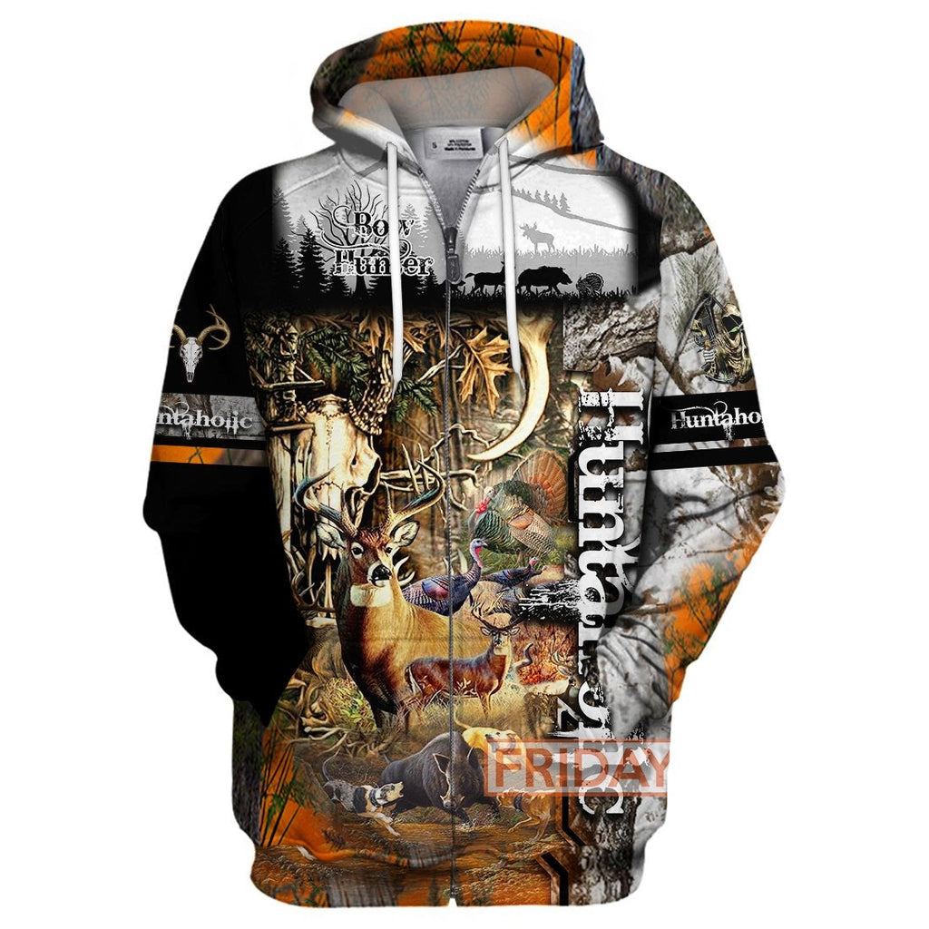 Gifury Hunting Hoodie Huntaholic Hunting Wildlife Animals 3D Hoodie For Hunters T-shirt Hunting Shirt Sweater Tank 2026