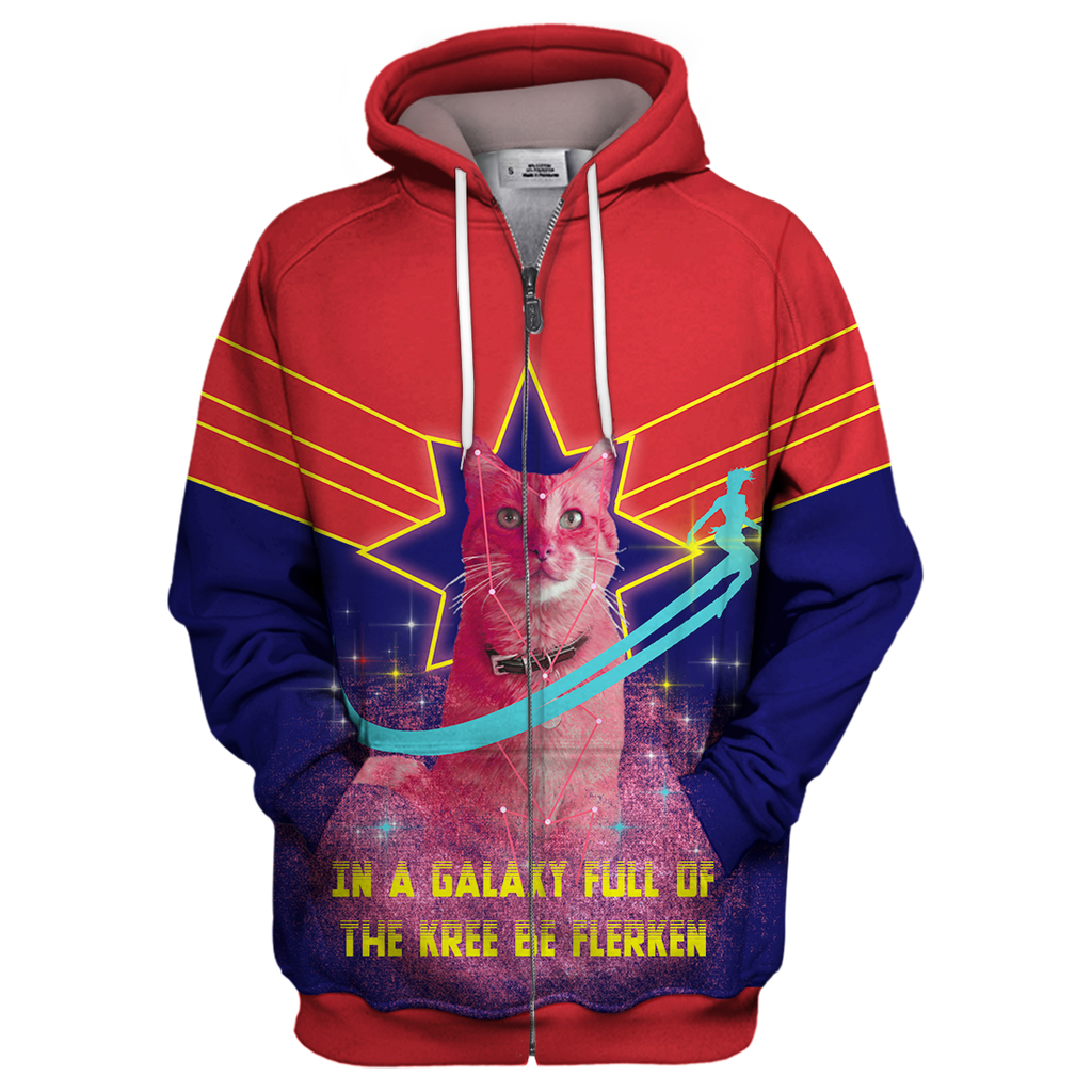  MV T-shirt Captain Marvel Goose 3D Print T-shirt Awesome MV Hoodie Sweater Tank 2023