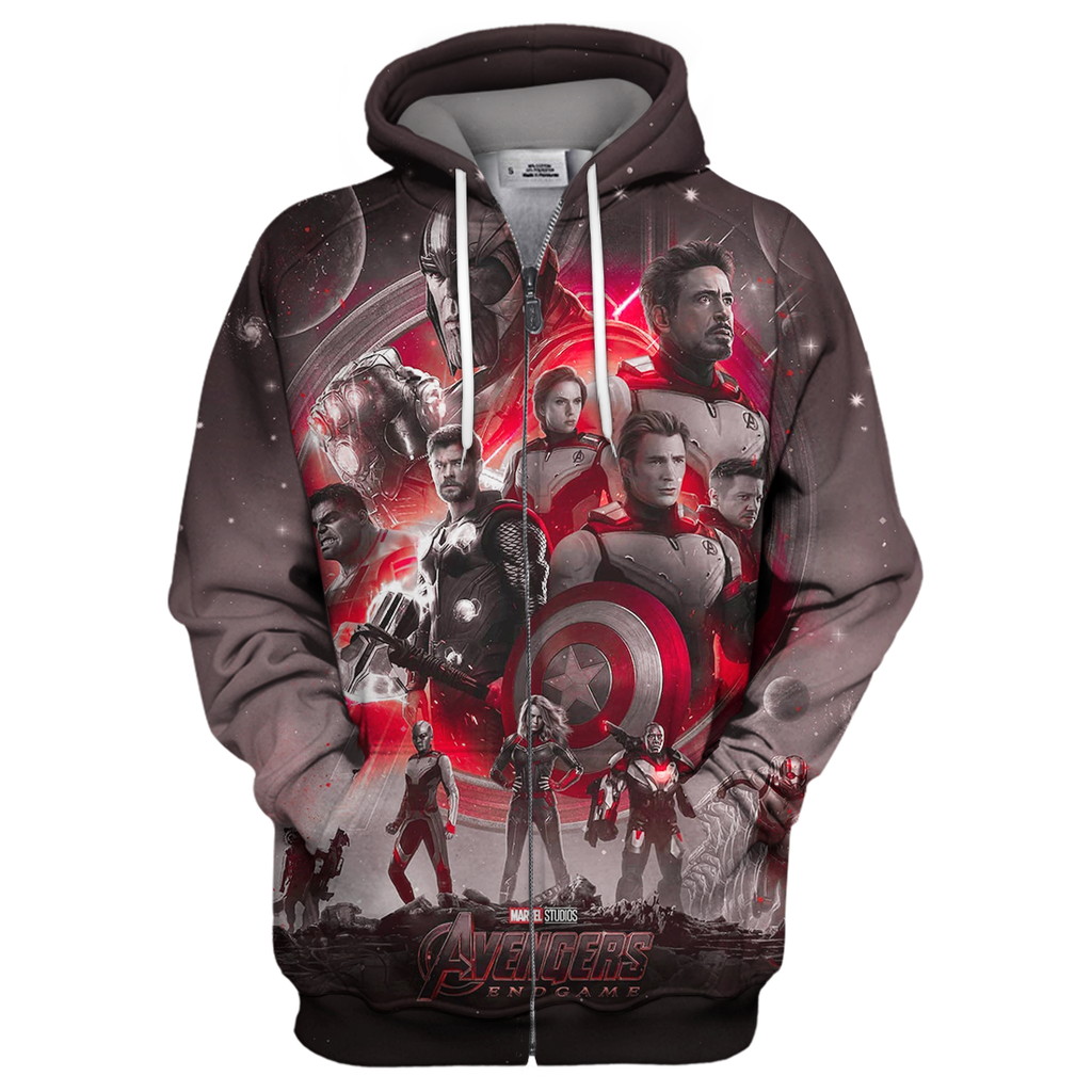  MV T-shirt Avengers End Game Limited Edition T-shirt MV Hoodie Sweater Tank 2023