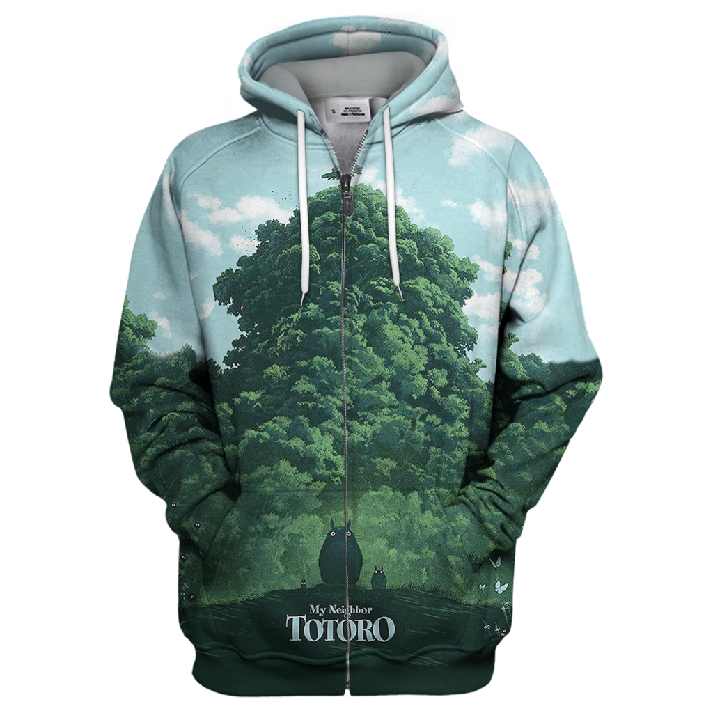  My Neighbor Totoro Hoodie My Neighbor Totoro 3D Print T-shirt My Neighbor Totoro Shirt Sweater Tank 