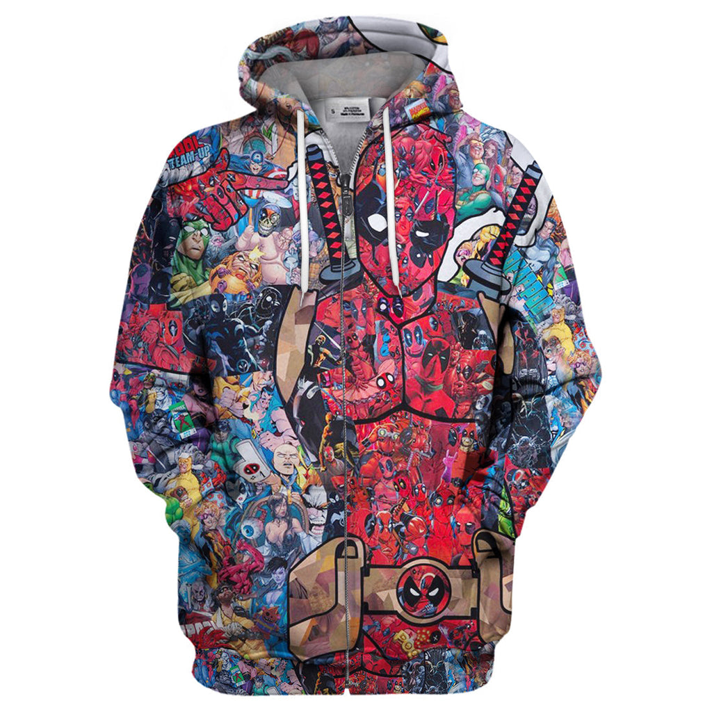  MV Hoodie Dead Pool Art 3D Print T-shirt Awesome Dead Pool MV Shirt Sweater Tank 2023
