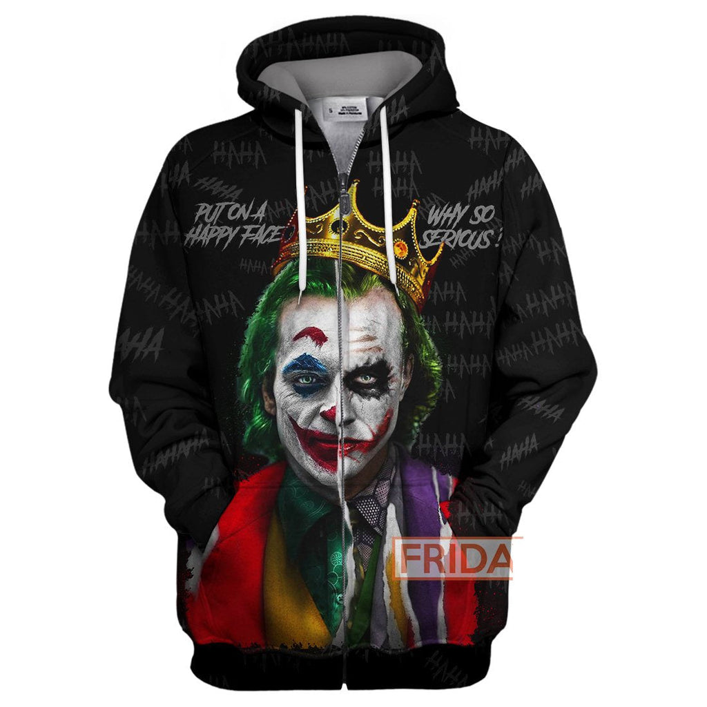  DC Joker Hoodie Notorious Joker T Shirt Why so serious shirt Joker Hoodie Black Shirt DC Joker Shirt Sweater Tank