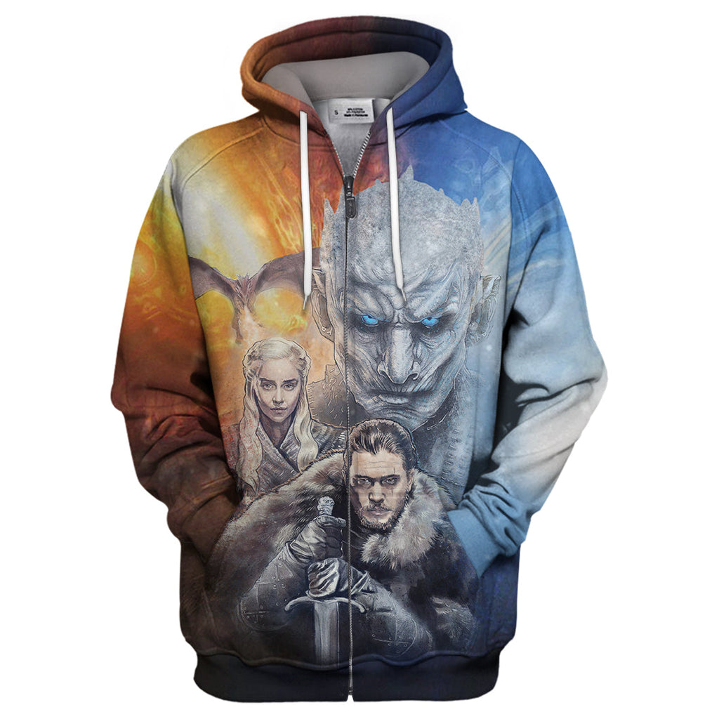  GOT Hoodie The GOT Characters 3D Print T-shirt Amazing High Quality GOT Shirt Sweater Tank 
