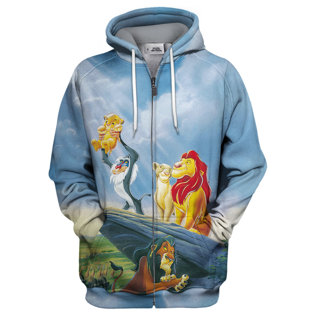 LK Hoodie The Lion King 3D Print T-shirt Awesome DN Shirt Sweater Tank