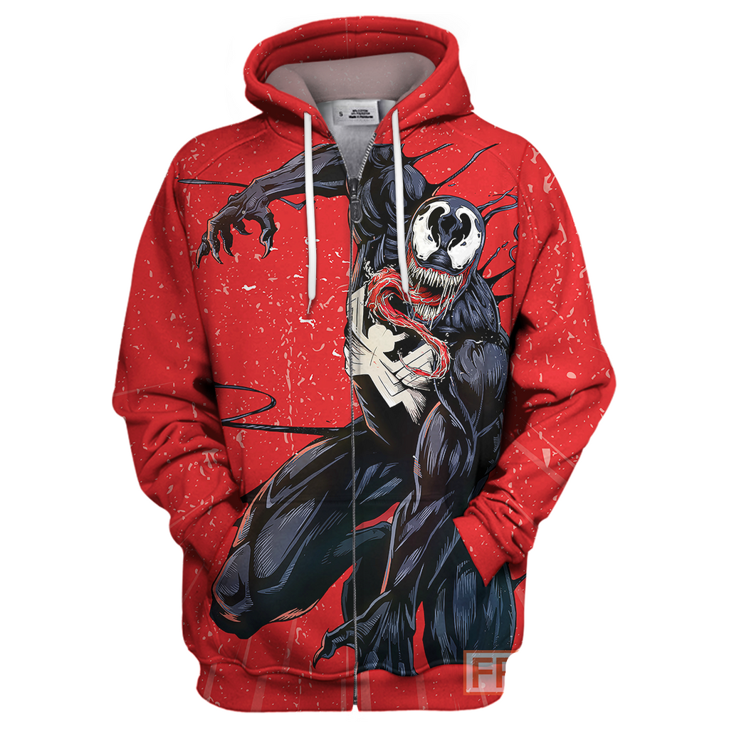  MV Venom Hoodie Red Venom T-shirt Awesome MV Venom Shirt Sweater Tank 2023