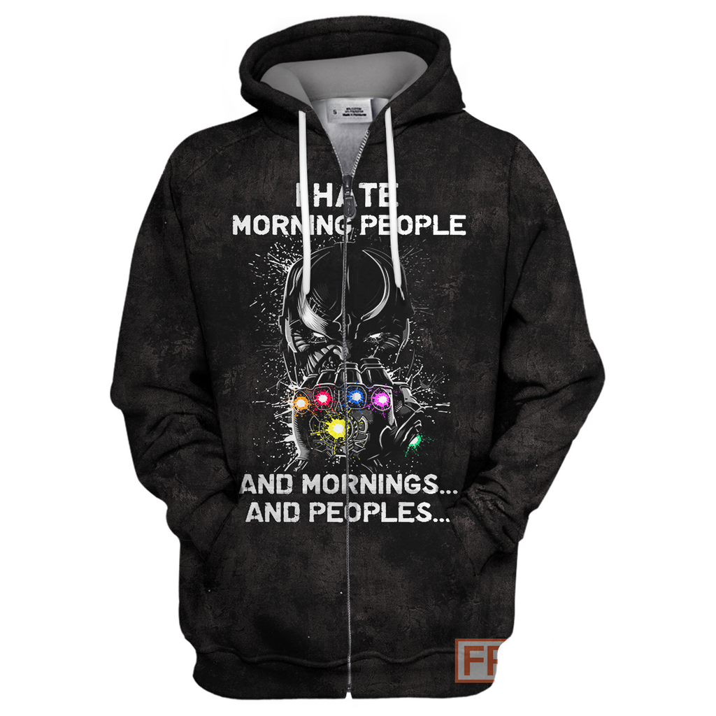  MV Hoodie TN Shirt - I Hate Morning People T-shirt MV Shirt Sweatshirt Tank 2023