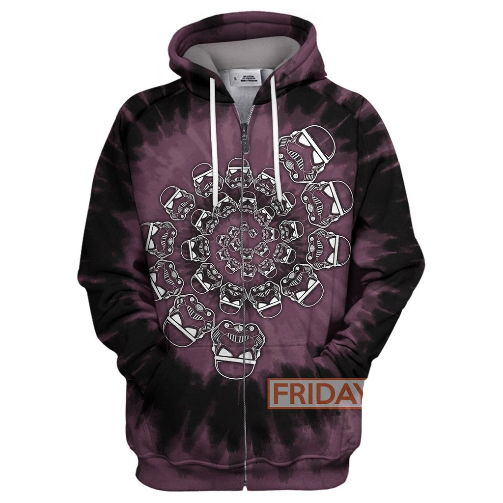  SW T-shirt Stormtrooper Circle Tie dye T-shirt Cool High Quality SW Hoodie Sweater Tank 2026