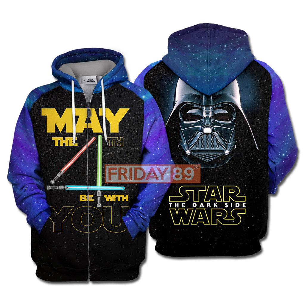  SW T-shirt D.Vader May the 4th Be With You 3D Print T-shirt Amazing High Quality SW Hoodie Sweater Tank 2026