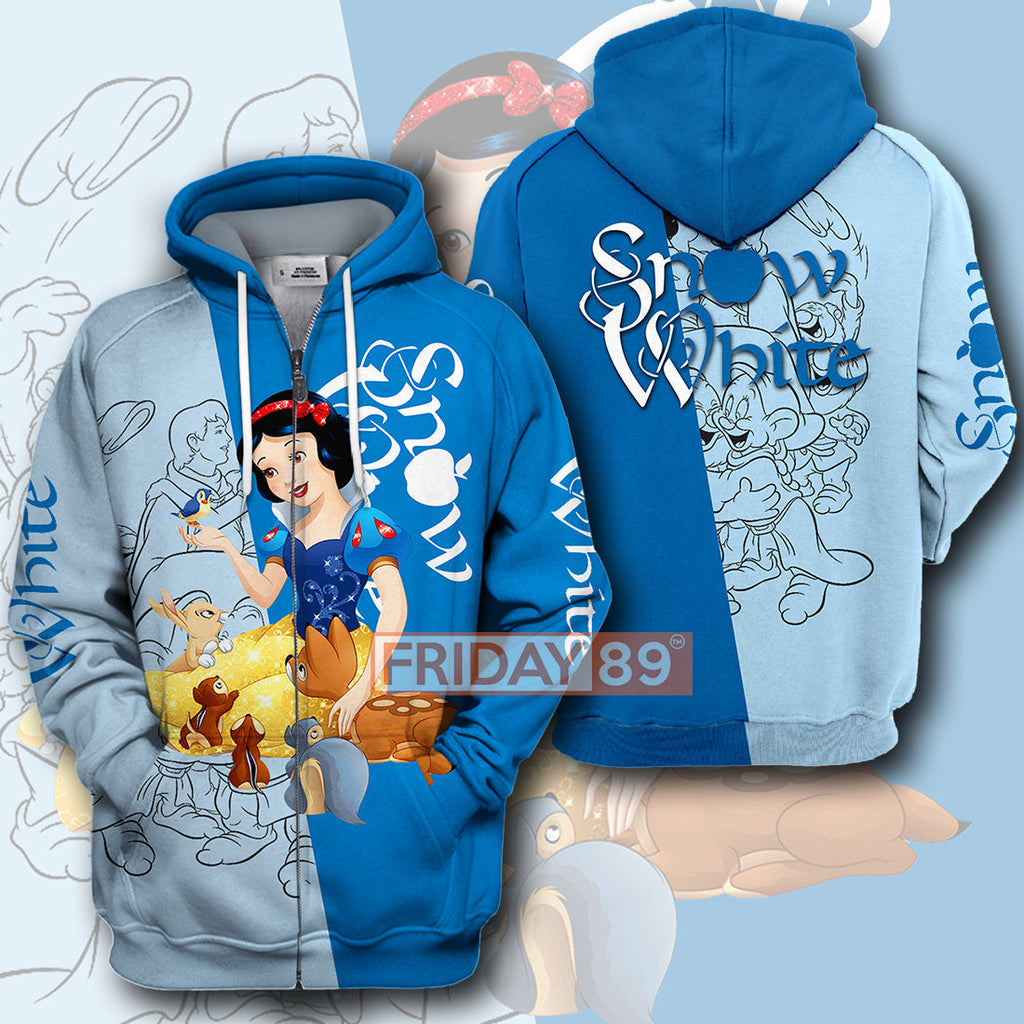 Snow White T-shirt Princess Snow White and The Seven Dwarfs T-shirt Amazing DN Hoodie Sweater Tank